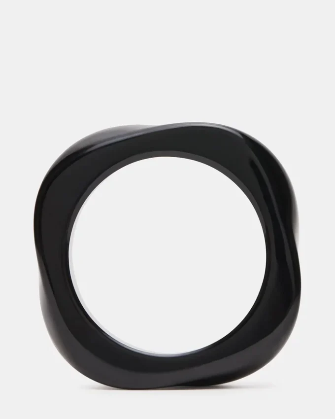 Pulseira Curva Retro Preta Pulseira Curva Retro Preta