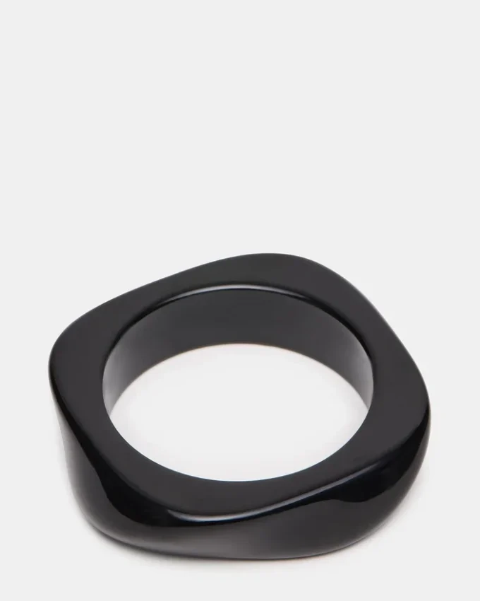 Pulseira Curva Retro Preta Pulseira Curva Retro Preta