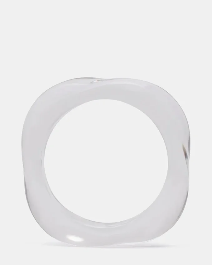 Pulseira Curva Retro Transparente