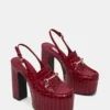 Quinn Vermelho Crocodilo Quinn Vermelho Crocodilo