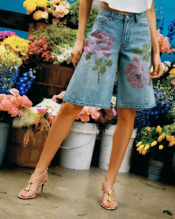 Calções Kesha Azul Seabreeze Calções Kesha Azul Seabreeze