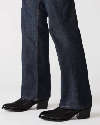 Richie em couro preto