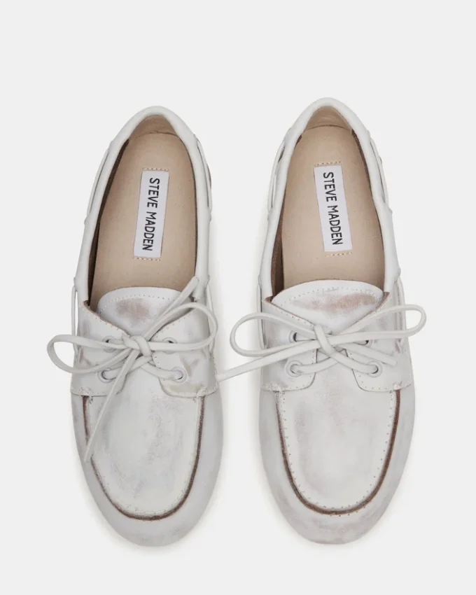 Sag em couro branco Sag em couro branco