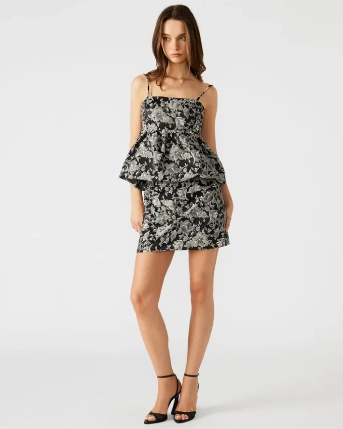 Saia Beck Preto Multicolorido