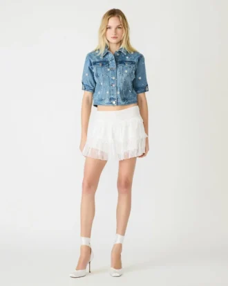 Saia Leta Branca como a Neve