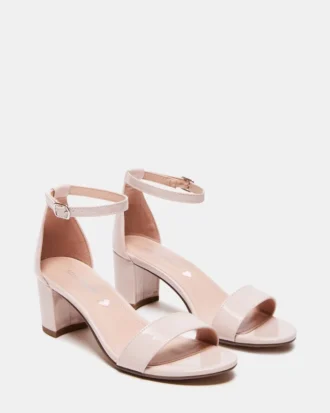 Sandalas infantis Carrson Blush Patent