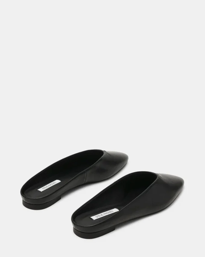 Sherman em couro preto