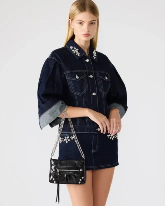 Sky Bag Preto/Prateado