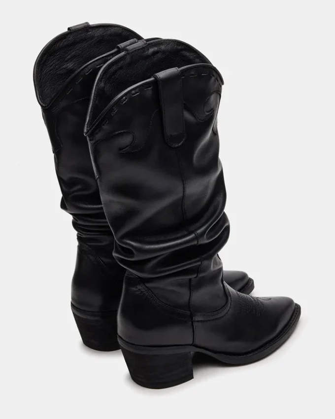 Stage em couro preto