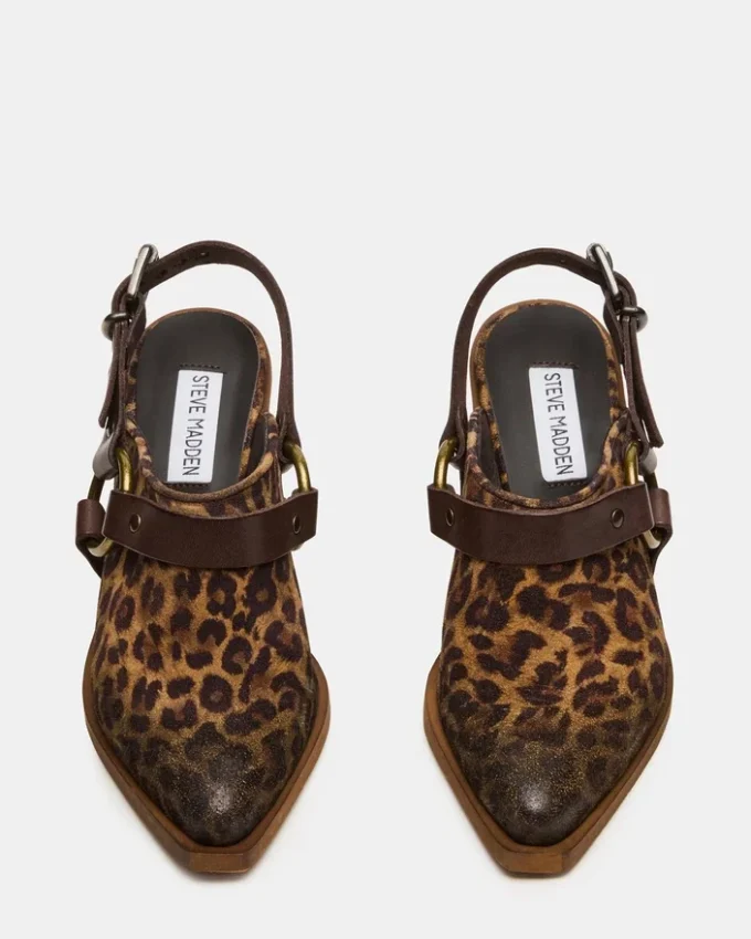 Talika Leopard Suede