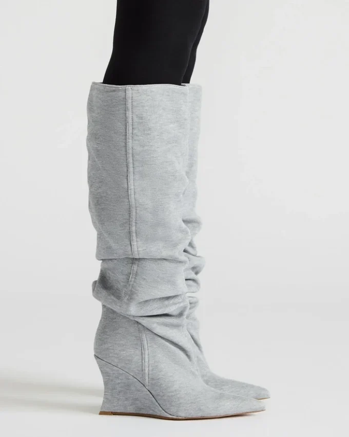 Tecido cinzento Distortion