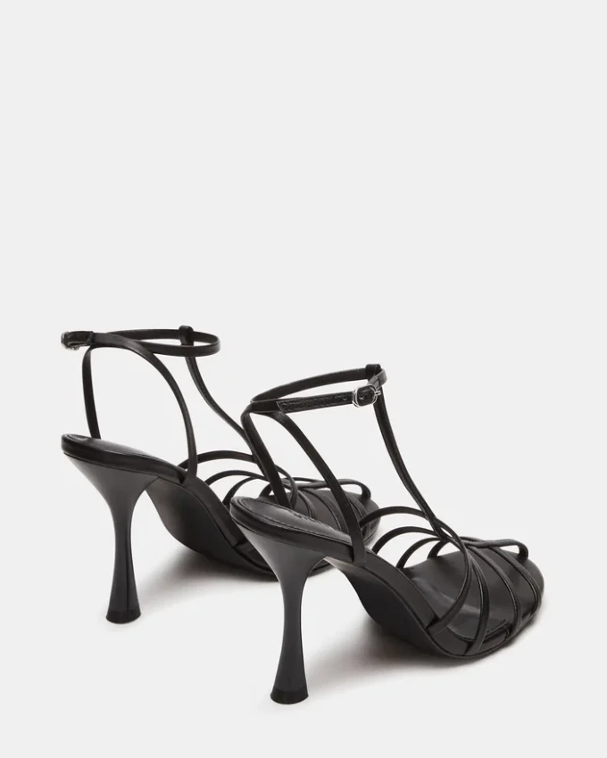 Tildah em couro preto