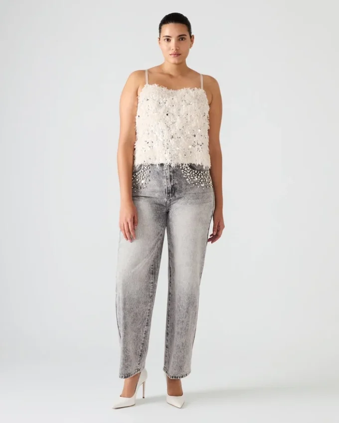 Top Blakelyn Feather Marfim