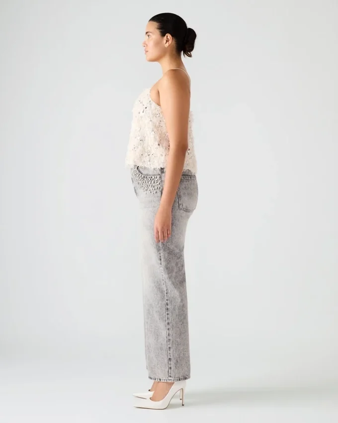 Top Blakelyn Feather Marfim