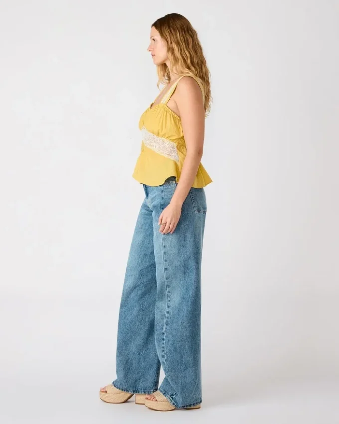 Top Cinthia Golden Lime Top Cinthia Golden Lime