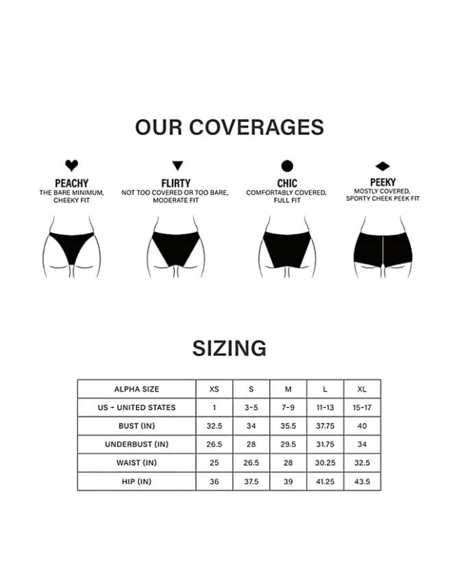 Top de biquíni multicolorido Dazey Fields