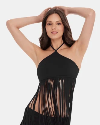 Top de biquíni What a Stud Preto