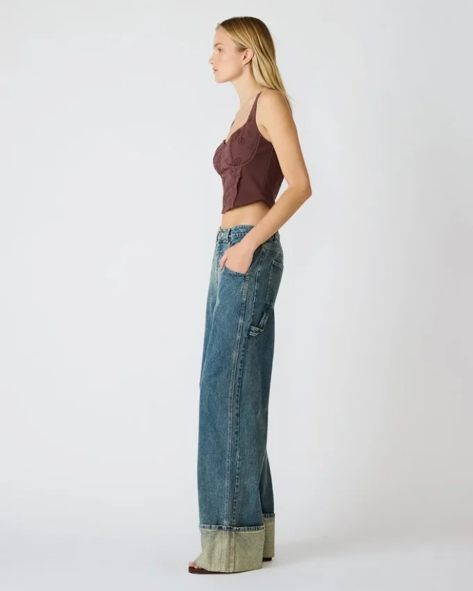 Top de malha Dixie Walnut