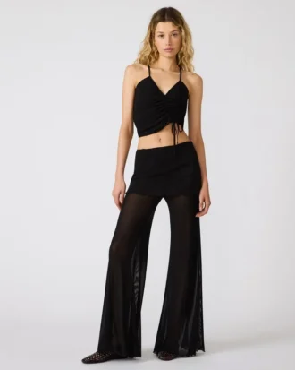 Top de malha Judee Preto