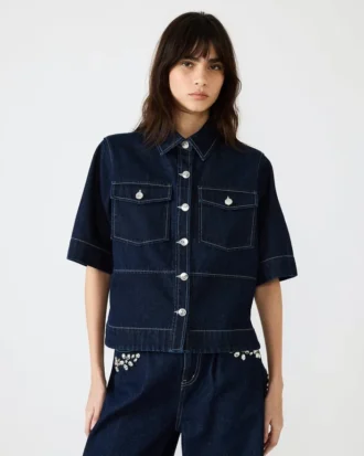 Top Eliana Azul Bijou