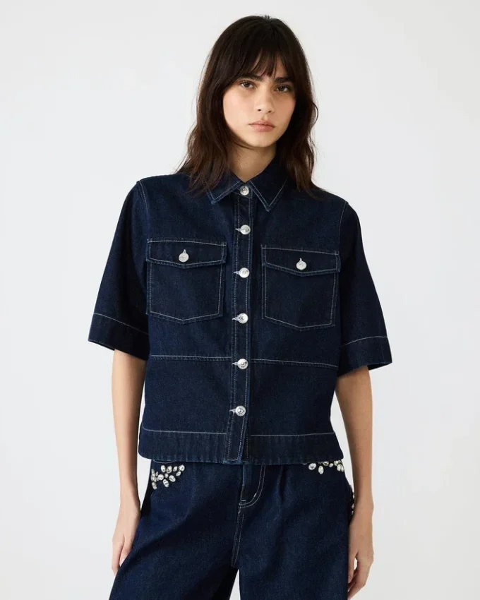 Top Eliana Azul Bijou