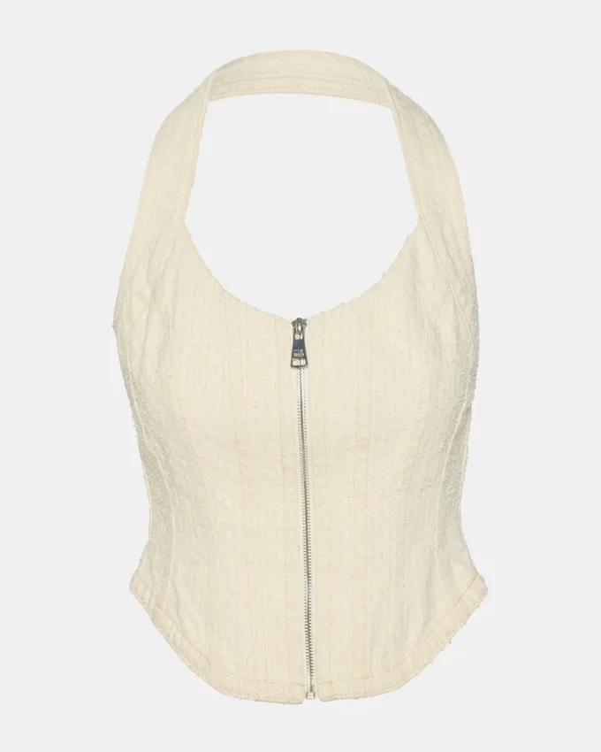 Top espartilho Natasha Natural