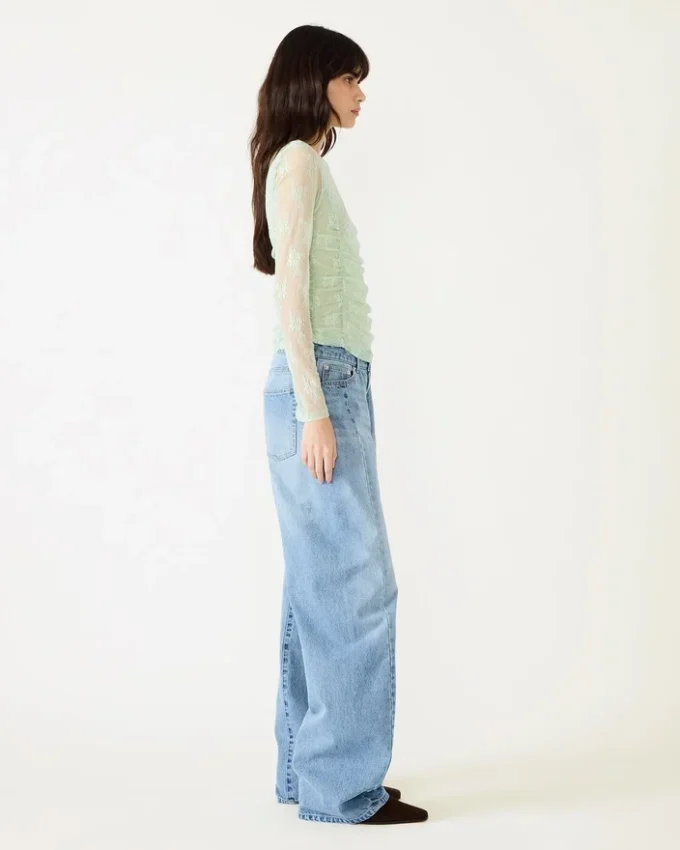 Top Luma Verde Baía