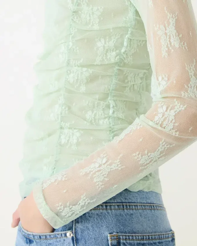 Top Luma Verde Baía