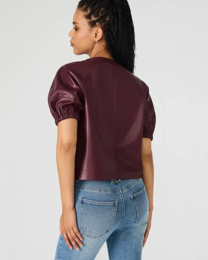 Top Roxanne Cor de vinho