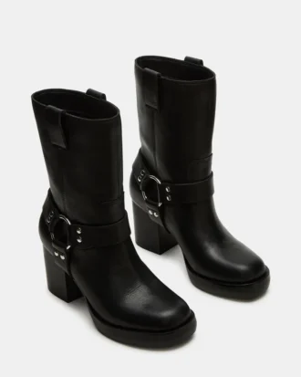 Topher em couro preto