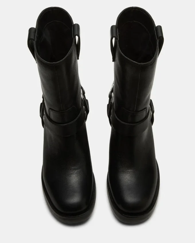 Topher em couro preto