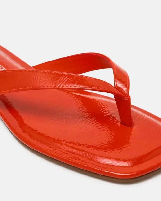 Trella Vermelho Laranja Envernizado