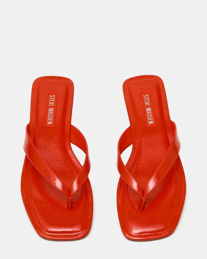 Trella Vermelho Laranja Envernizado