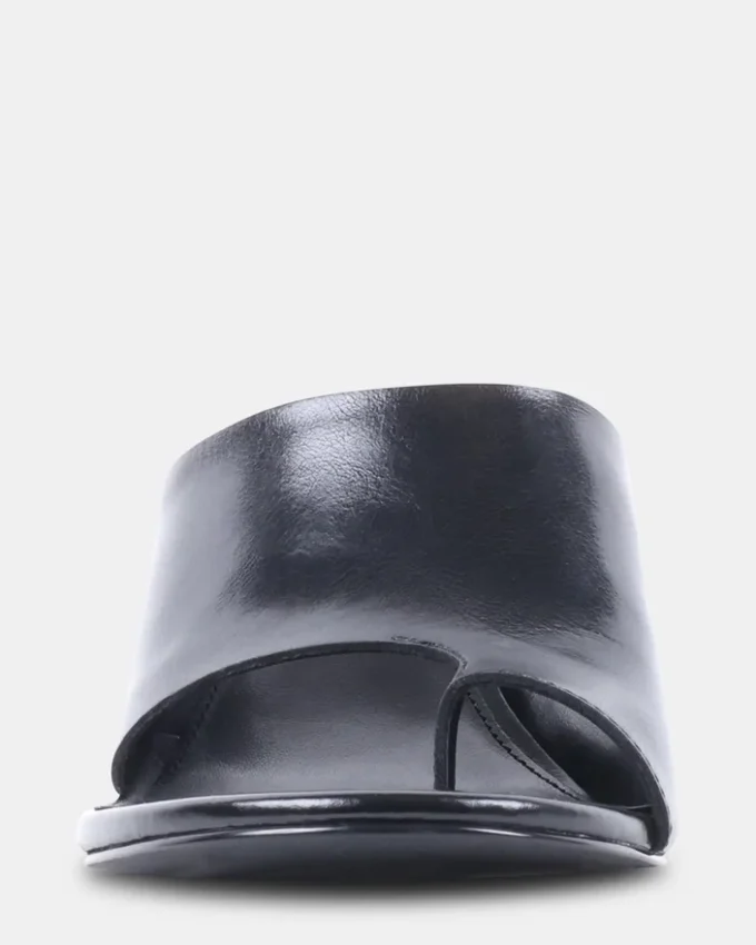 Valentin em couro preto