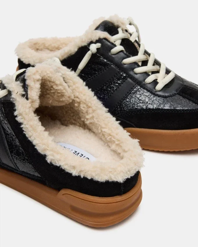 Vandy Pele Sintética Preto Multicolorido