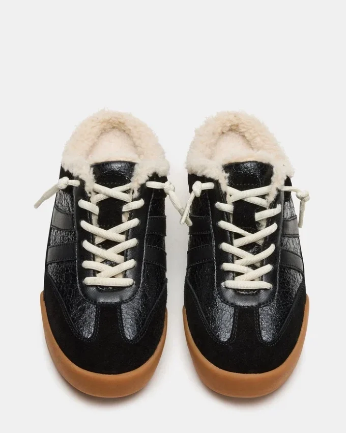 Vandy Pele Sintética Preto Multicolorido