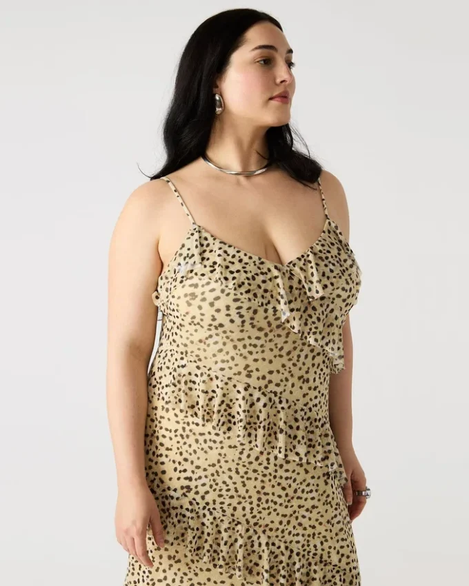 Vestido Aida Areia Vestido Aida Areia