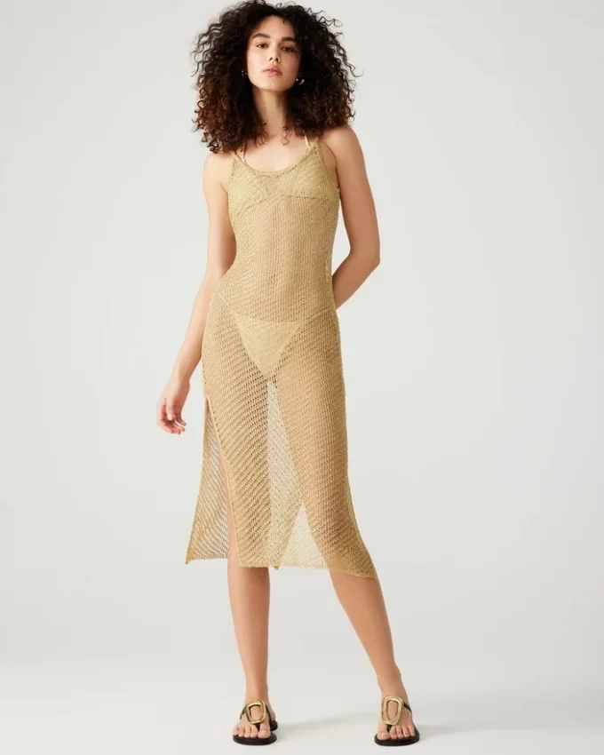 Vestido Anisha Dourado