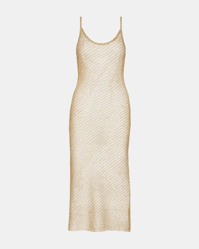 Vestido Anisha Dourado