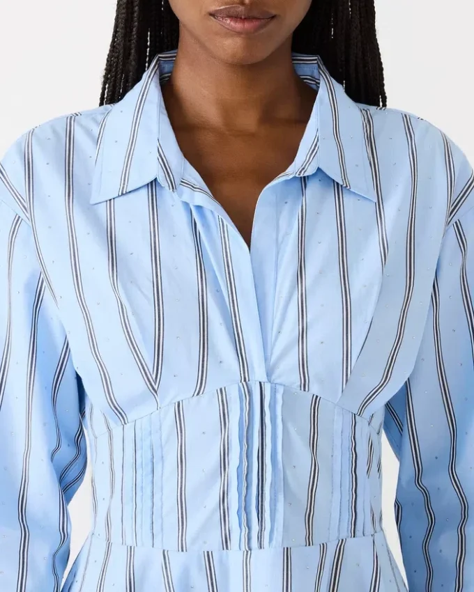 Vestido Ariany azul-escuro