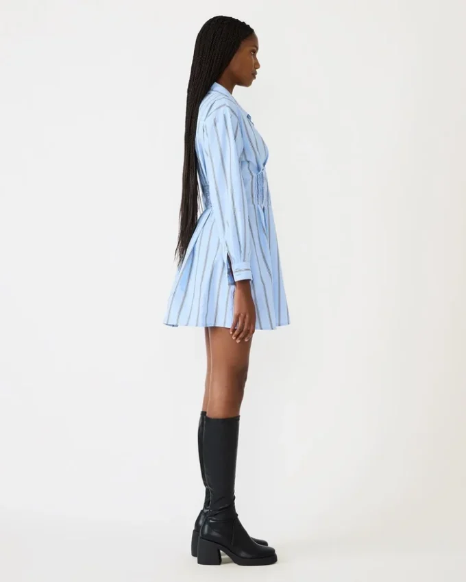 Vestido Ariany azul-escuro