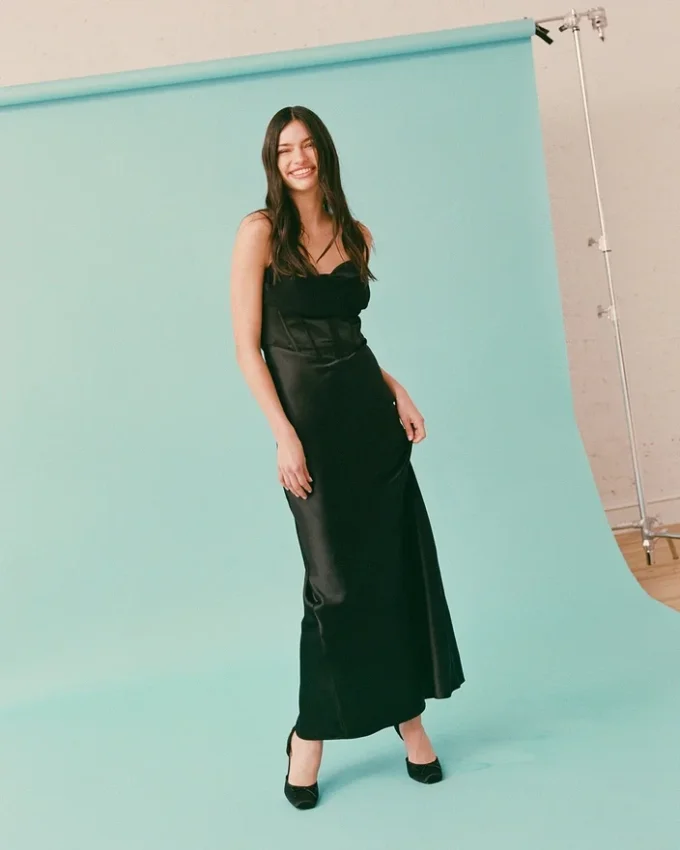 Vestido Carmela Preto