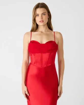 Vestido Carmela Vermelho