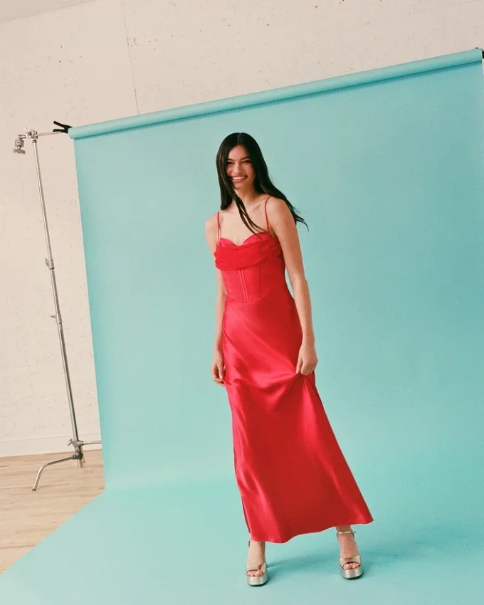 Vestido Carmela Vermelho