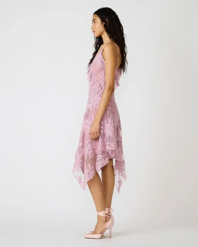 Vestido Dariella Mauve Shadows