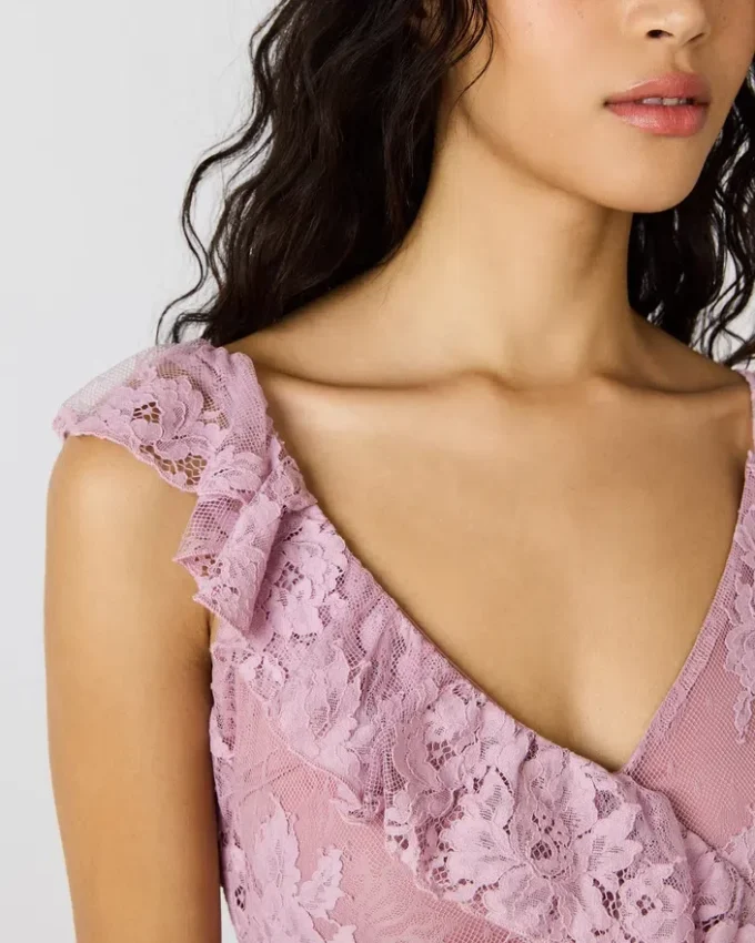 Vestido Dariella Mauve Shadows