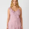 Vestido Dariella Mauve Shadows