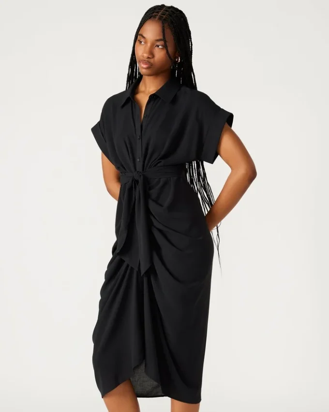 Vestido de malha Tori Preto