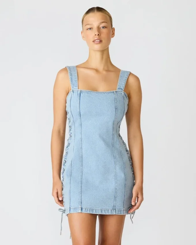 Vestido Gianka Azul Hazey