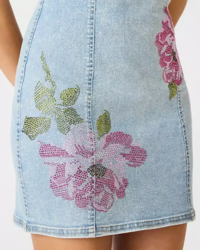 Vestido Gisella Azul Seabreeze